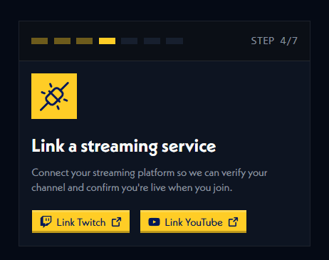 linking a duo in the setup phase